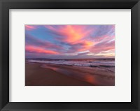 Beach at Sunset Fine Art Print