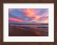 Beach at Sunset Fine Art Print