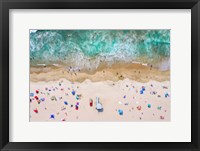 Beachgoers Fine Art Print
