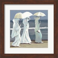 Beach Umbrella Ladies Fine Art Print