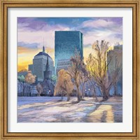 Boston Skyline Fine Art Print