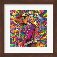 Hippie Musician 3 Fine Art Print