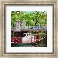 Swan Boats Fine Art Print
