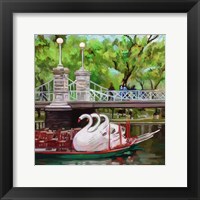 Swan Boats Fine Art Print