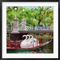 Swan Boats Fine Art Print