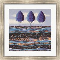 Purple Three Fine Art Print