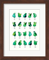 Green Bird Fine Art Print