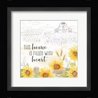 Good Morning Sunshine XI-This Home Fine Art Print