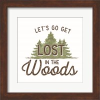 Lost in Woods IV-Let's Go Fine Art Print