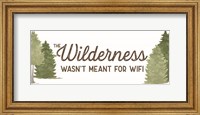 Lost in Woods panel II-Wilderness Fine Art Print
