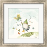 Everyday Gnomes III-Butterfly Fine Art Print