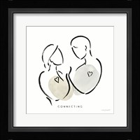 Lines of Life I Framed Print