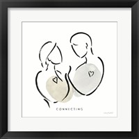 Lines of Life I Framed Print