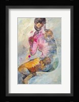 Floral Figures II Framed Print