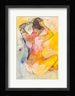 Floral Figures I Framed Print