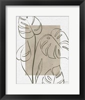 Color Block Balance I Olive Fine Art Print