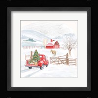 Home For The Holidays IV Framed Print
