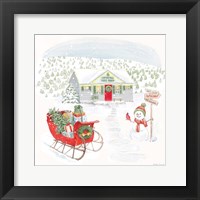 Home For The Holidays V Framed Print