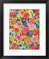 Petal Play I Framed Print