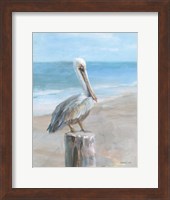 Pelican by the Sea Fine Art Print