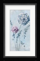 Airy Blooms I Purple Framed Print