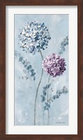 Airy Blooms II Purple Fine Art Print