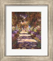 Jardin a Giverny Fine Art Print