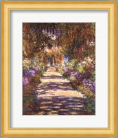 Jardin a Giverny Fine Art Print