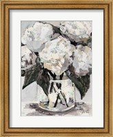 Beach House Bouquet Neutral Fine Art Print