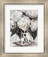 Beach House Bouquet Neutral Fine Art Print