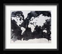 Map of the World Fine Art Print