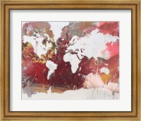 Earthen Map of the World Fine Art Print