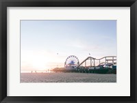 Santa Monica Pier Framed Print