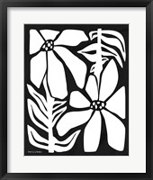 Flower Power I WB Framed Print