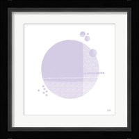 Tribeca II Purple Framed Print
