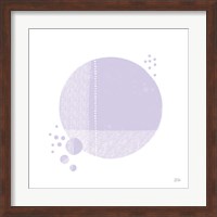 Tribeca I Purple Fine Art Print