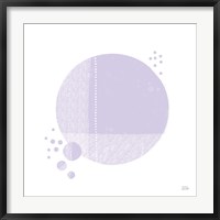 Tribeca I Purple Fine Art Print