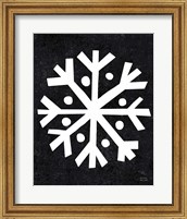 Christmas Whimsy Snowflake Fine Art Print