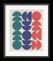 Make it Mod II Green Framed Print