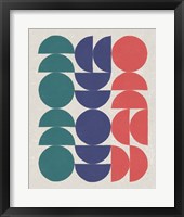 Make it Mod II Green Framed Print