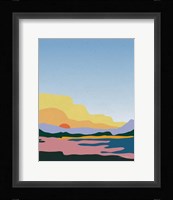 Hills and Valleys III No Clouds Fine Art Print