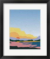 Hills and Valleys III No Clouds Fine Art Print