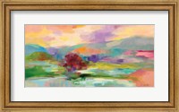 Sunset Lake Hues Fine Art Print