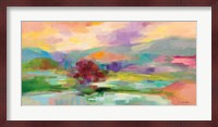 Sunset Lake Hues Fine Art Print