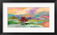 Sunset Lake Hues Fine Art Print
