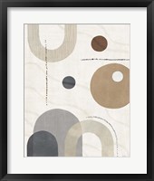 Soft Balance I Neutral Framed Print