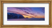 Sunset Over the Sea Cliffs Of Finnkirka, Norway Fine Art Print