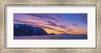 Sunset Over the Sea Cliffs Of Finnkirka, Norway Fine Art Print