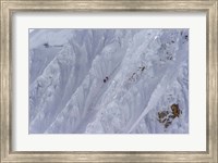 Climbing Nevado Alpamayo Mountain in Peru Fine Art Print