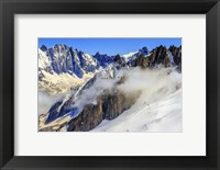 Panoramic Mont Blanc Cable Car Fine Art Print